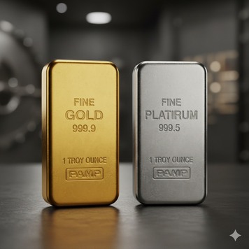 金インゴット・<br>プラチナインゴット